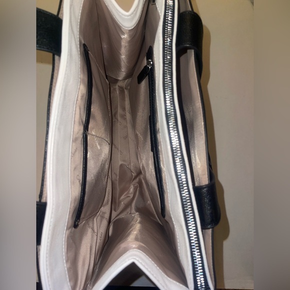 Calvin Klein Black and White Tote Bag - Picture 5 of 9